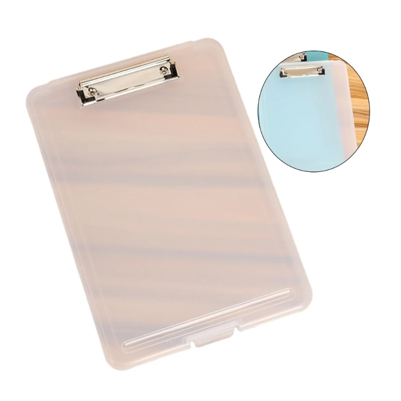 DXAB Clipboard Waterproof File Folder Dust-proof Document Storage Box for Hospital