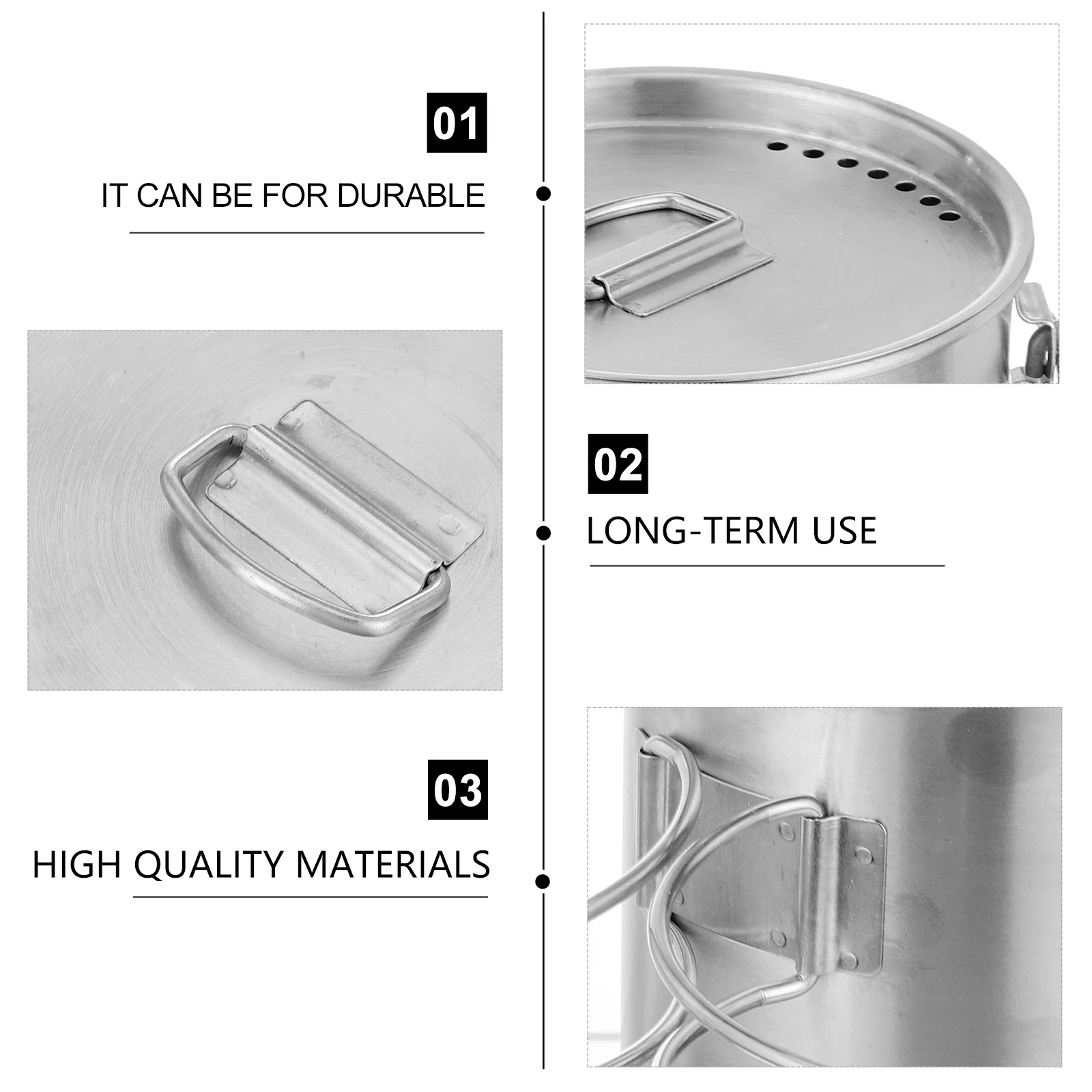 

Portable Stainless Steel Camping Cup Lightweight Compact Size for Outdoor Activities Stainless Steel Camping Cup