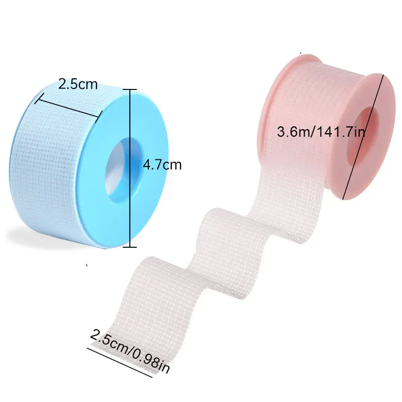 1PC Eyelash Tape Micropore Lash Tape Breathable Easy To Tear Medical Tapes Eyelashes Extension Supplies Makeup Tools Accessories