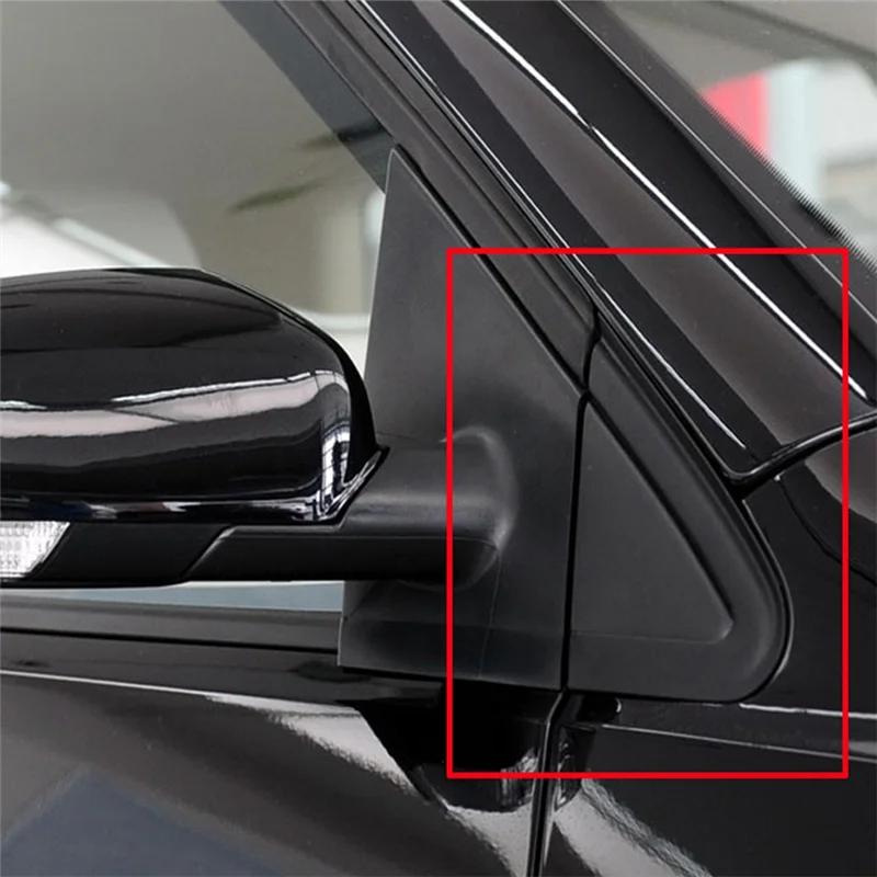 Asa Exterior Triângulo Capa, Espelho Retrovisor Trim para Polo 4, 9N, Cross, Sedan, Vento, 2007, 2009, 2010, 6Q0853273A, 6Q0853274A