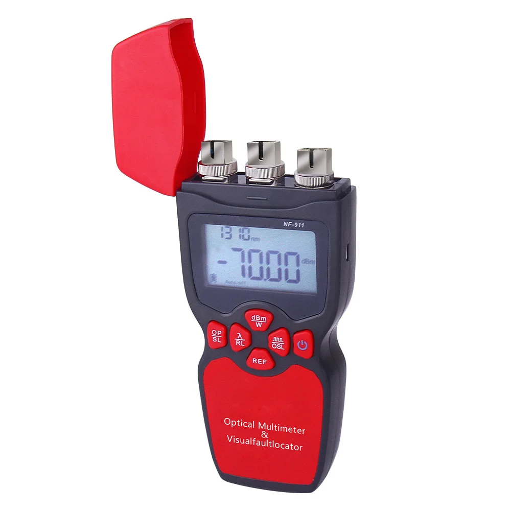 NOYAFA NF-911 3 in 1 Optical Multimeter Fiber Optical Tester for fiber cable power lost High precision laser rangefinder