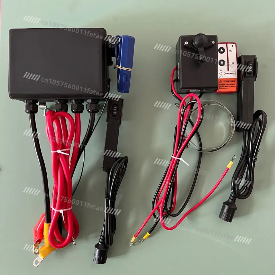 

Car Crane Wireless Remote Control Winch Control Box 24 Volts 12v A Ton 6000 Pounds 12000 Controller Accessories