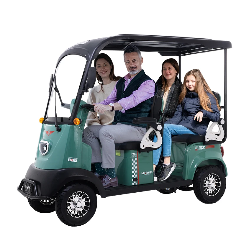 

MinibusX6 Four Wheeler Canopy Fourperson Seat Comfortable Outings Elderly Disabled Kids Outings 650w Motor Electric Scooter