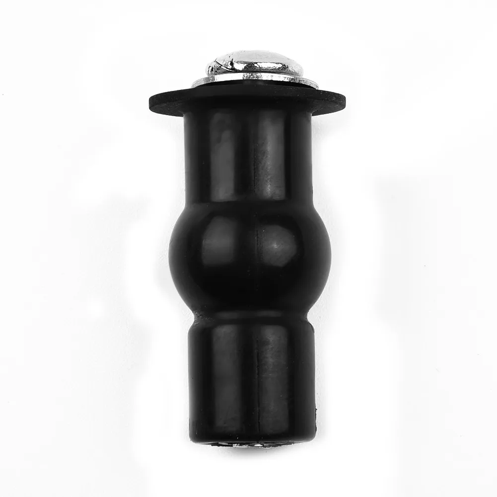 Accessories Toilet expansion bolt Accessory Back to Wall Black+Silver Hinge Hole Fixings Toilet Seat Well Nut Screw