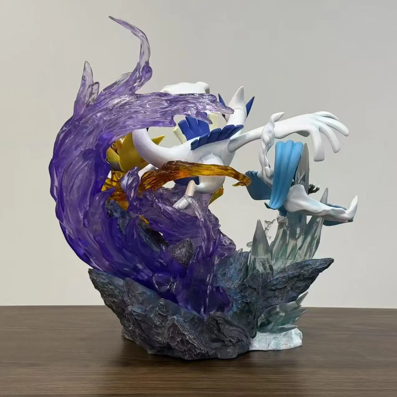 جديد البوكيمون الشكل Lugia الطيور الأسطورية Moltres Articuno أنيمي الشكل 35 سنتيمتر مع ضوء غرفة الديكور عيد الميلاد لعب الاطفال الهدايا #3