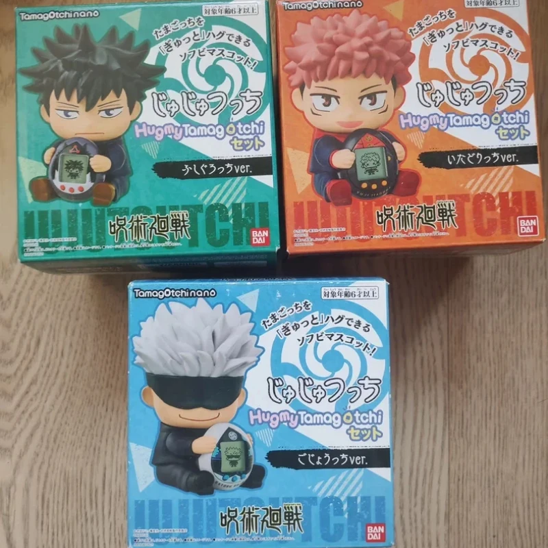 Nouveau véritable Bandai Tamagotchi Jujutsu Kaisen Figure Gojo Satoru Nobara Kugisaki Itadori Yuji périphériques de jeu pour animaux de compagnie consoles de jeux