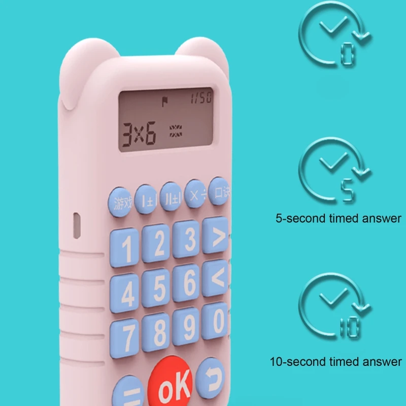 2023 nowy akumulator dodawanie odejmowanie mnożenie i dzielenie zabawka edukacyjna dla dzieci językiem angielskim/chińskim