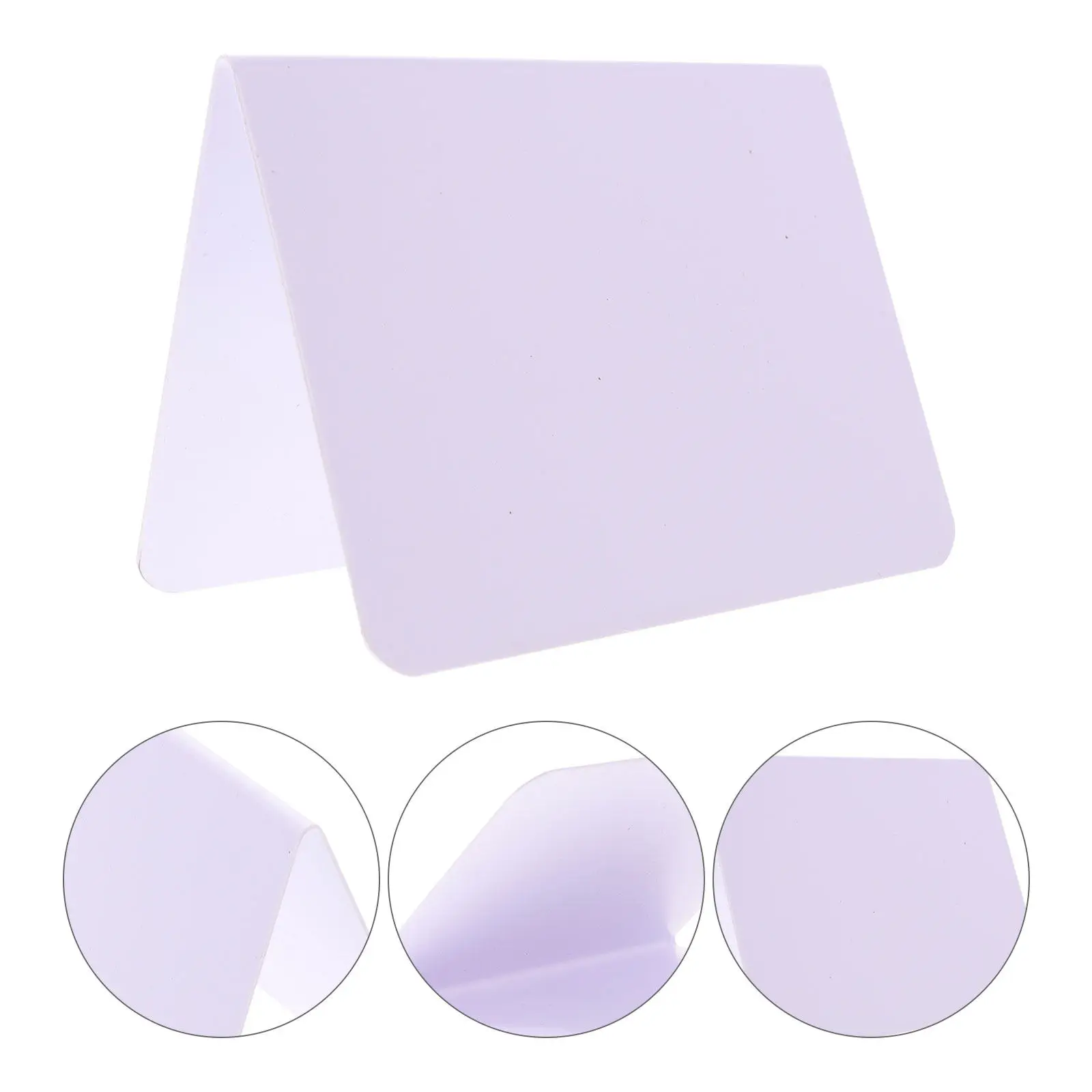 

12Pcs Mini Chalkboards Plastic Decorative Price Boards for Menu Writing Message Display Desktop Restaurant Table Decor