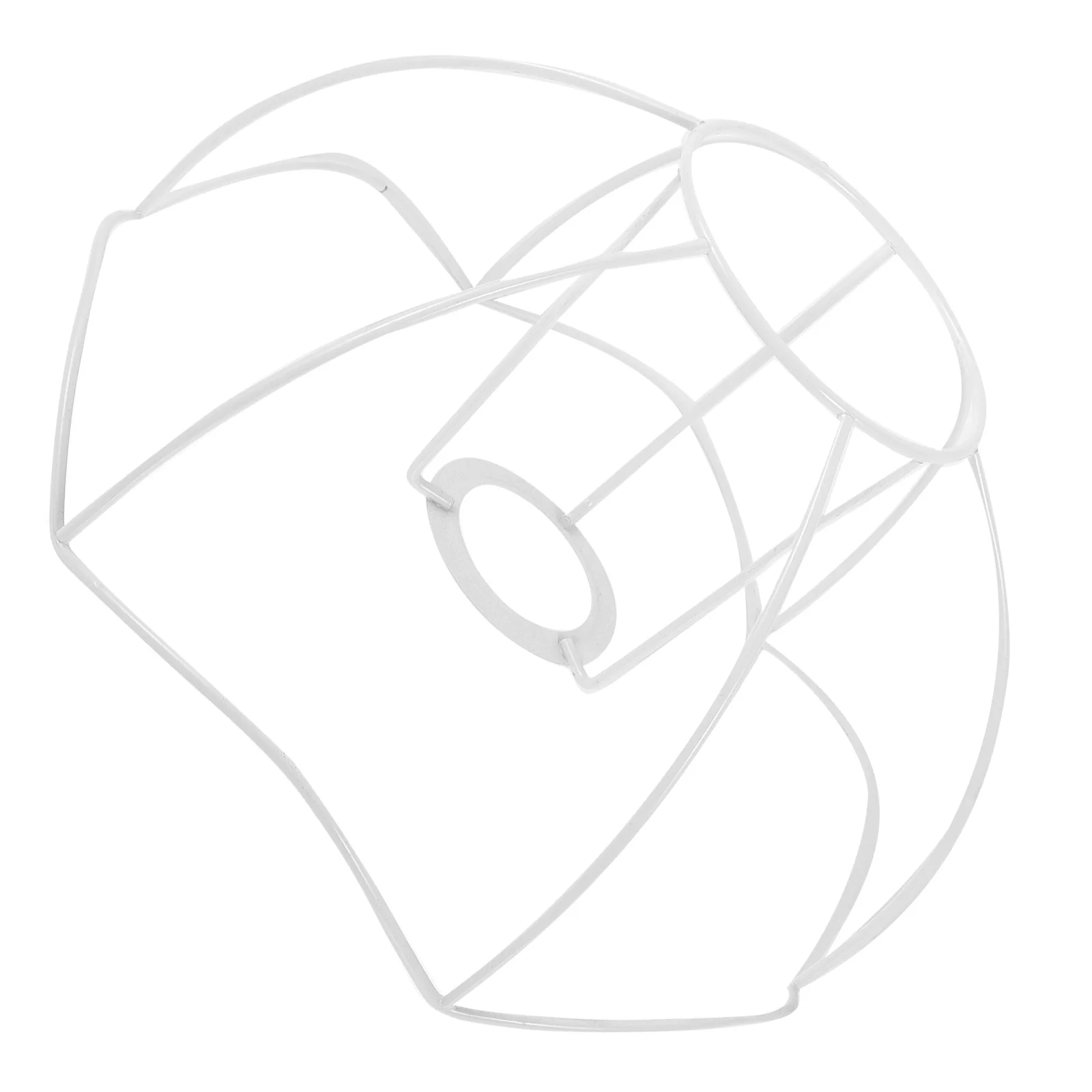 

Reliable Iron Lampshade Frame DIY Metal Table Lamp Cover Bracket Easy to Match with Your Home Decoration Lampshade Frame