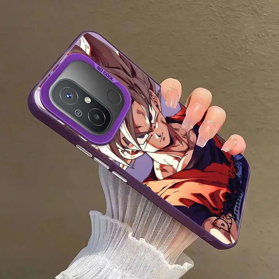 لعبة دراغون بول أنيمي جوكو سايان جراب هاتف لشاومي ريدمي 13C A3x 12 A1 A3 A2 زائد 14C 13 12C A4 لينة قذيفة