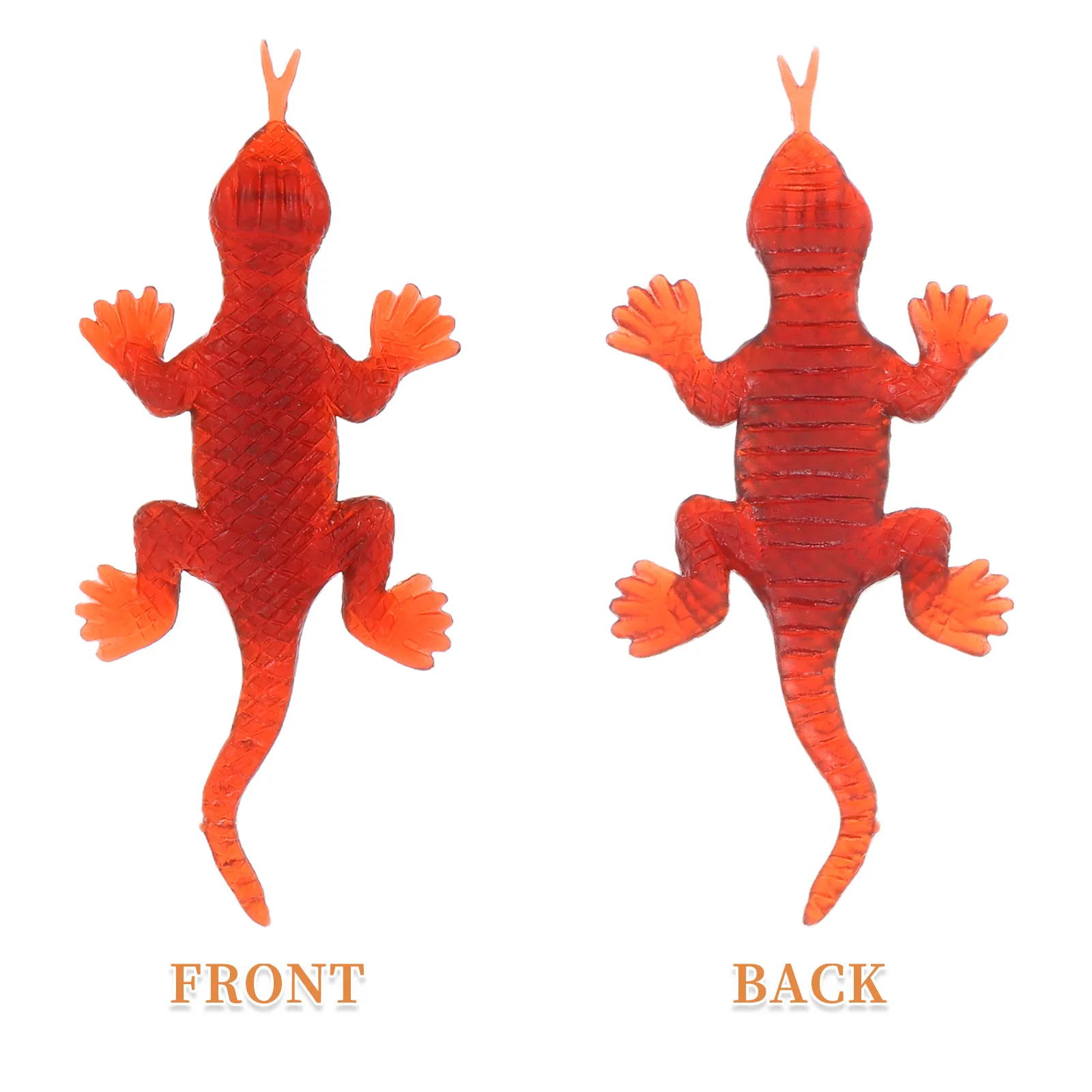 200pcs Realistic Lizard Prank Props PVC Reptiles for Halloween, Kids Party Favors & Animal Learning