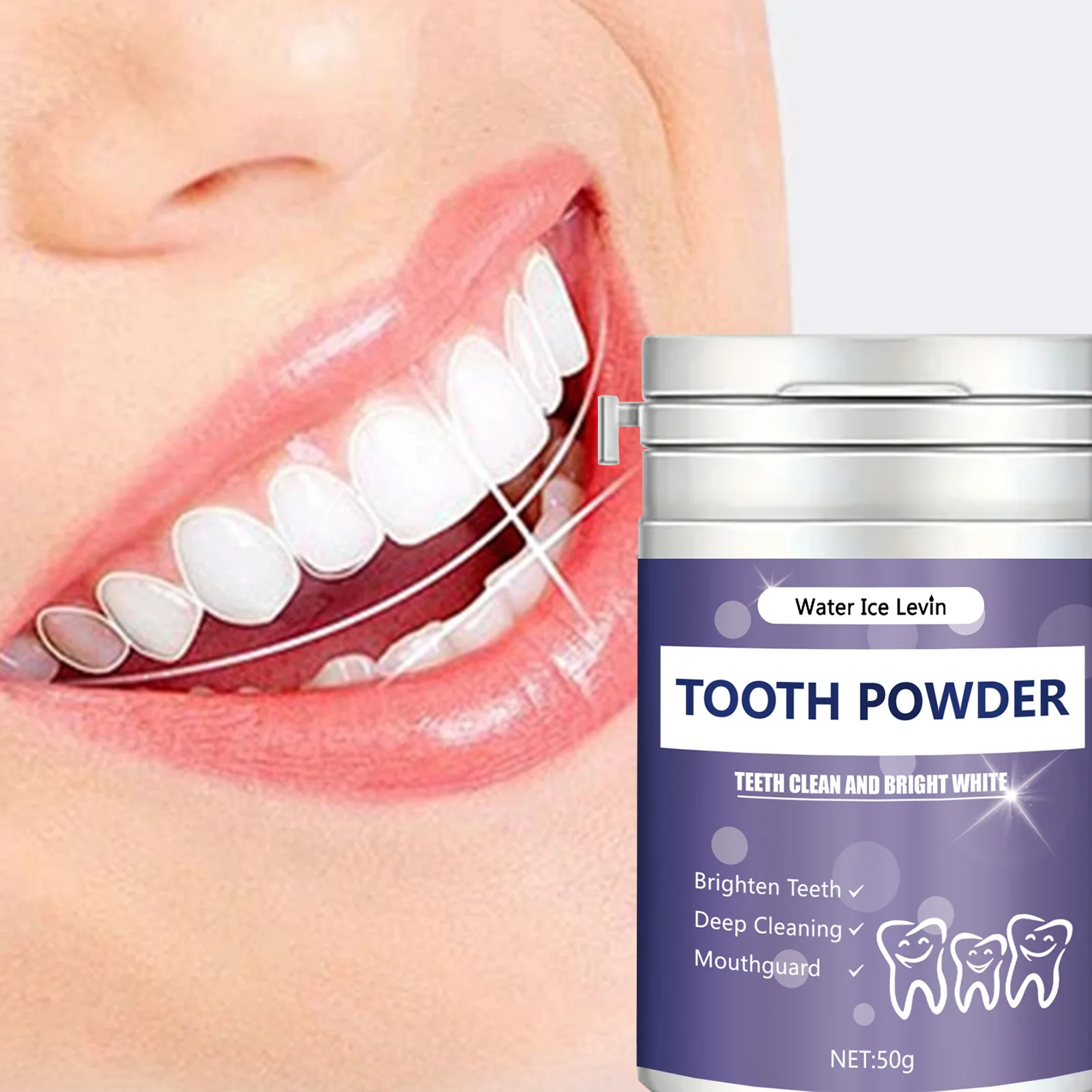 pearl tooth powder fresh breath teeth yellow stain cleaning powder oral care tooth cleaning powder wholesale - view 5