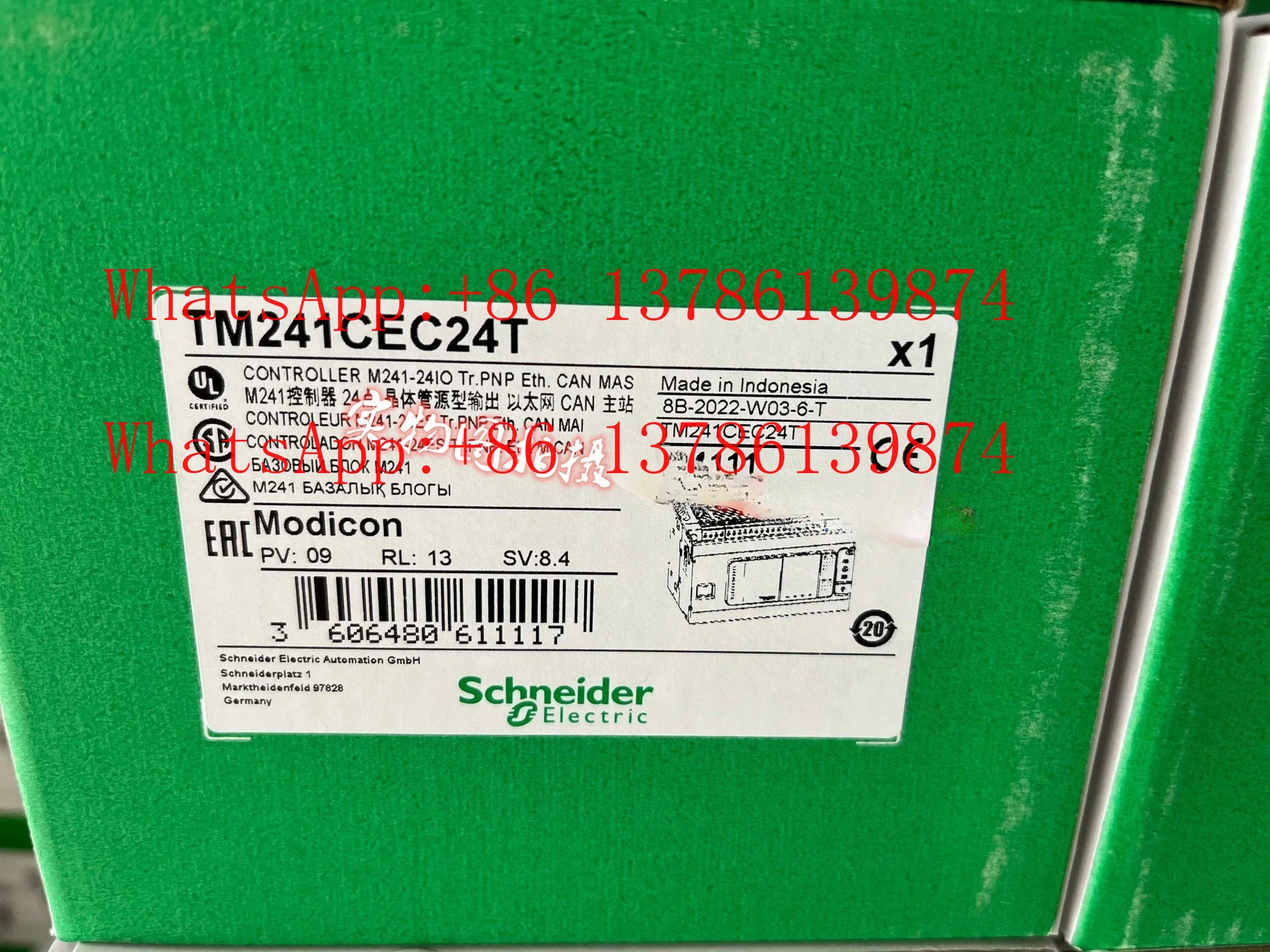 

Original TM241 Series Modules C24T CE24T CEC24T CE40R 40T E40U for Industrial Equipment