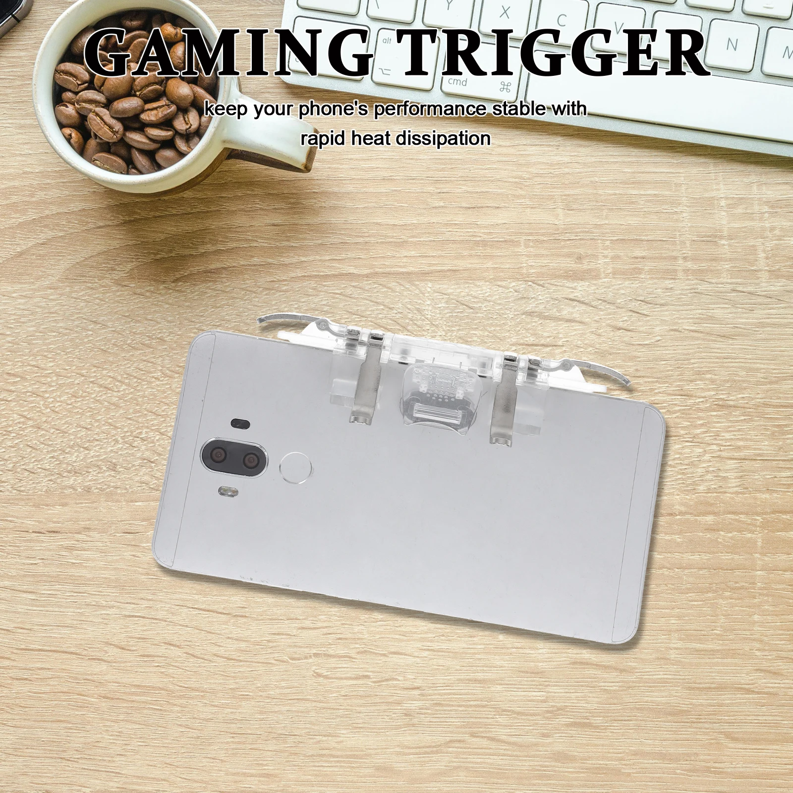 

Upgraded Mobile Game Controller Enhanced Triggers Gaming Phones Rapid Heat Dissipation Universal Phone Handle Stable Performance