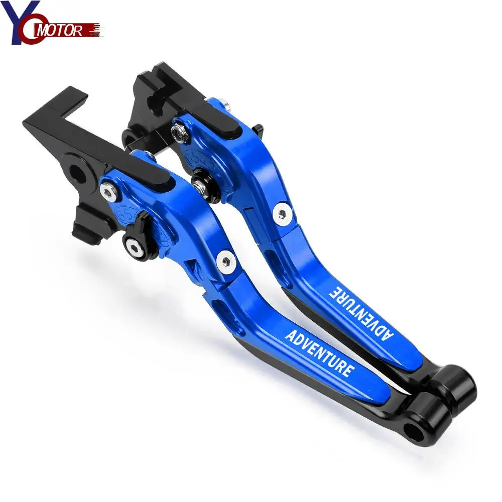 

For 390ADVENTURE 19- 2021 790ADV 17-23 950Adv 03-06 1190Adv 13-16 Motorcycle Adjustable Extendable Foldable Brakes Clutch Levers