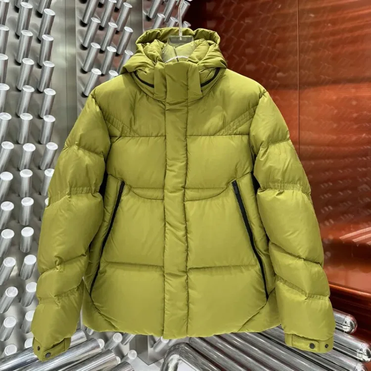 سترات سفلية للرجال معاطف بغطاء للرأس للشتاء الدافئ والخريف ملابس خارجية مريحة تناسب السترات بلون سادة سترة فاخرة