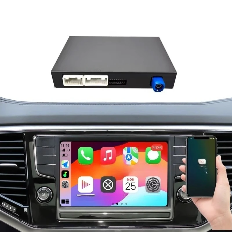 

Wireless Carplay Decoder Module Box for Golf 7 jetta passat Skoda Octavia Wireless Android Auto Link Airplay Car DVD Player