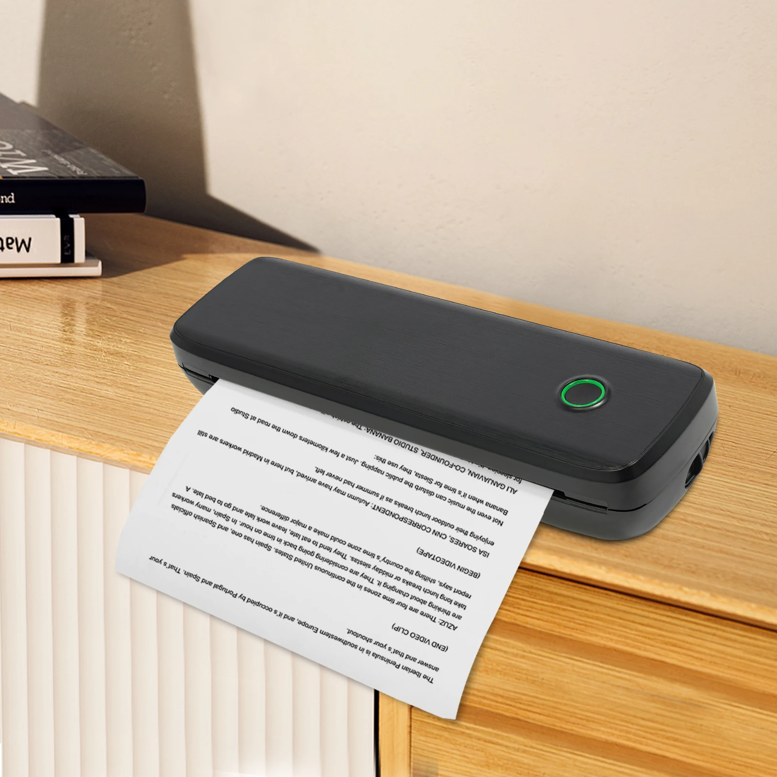 A4-Thermodrucker, tragbar, kabellos, Bluetooth-Zeichnung, Tattoo-Transfermaschine für Büro, Schule, anschließbares Smartphone und PC, 10 W