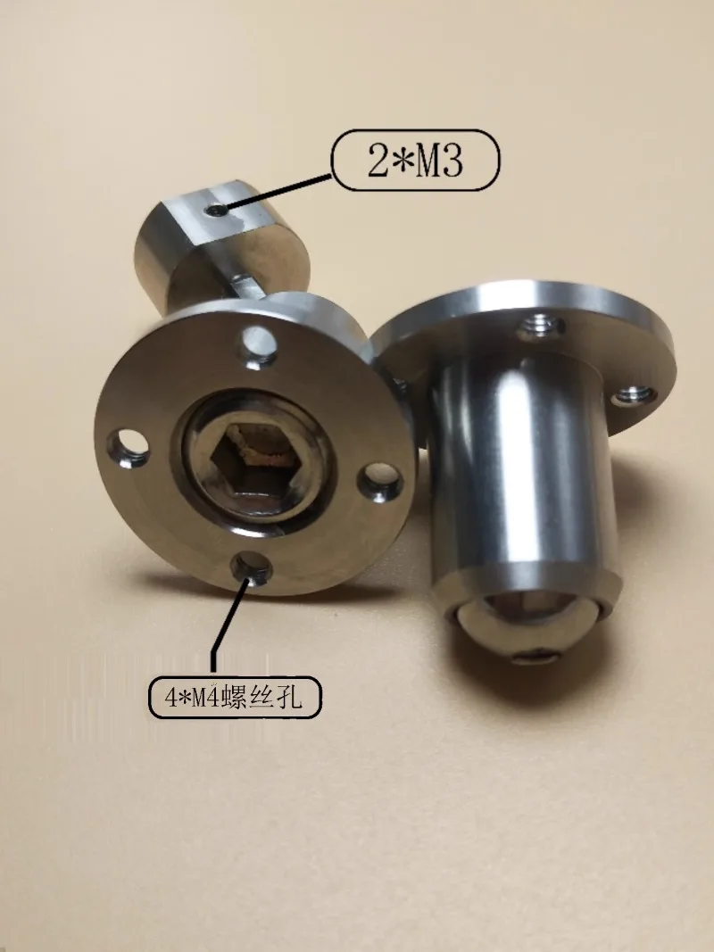 Bull Eye Ball with Arbitrary Stop Gimbal Joint  Head  Damper Hinge 1-60KGF-CM Adjustable