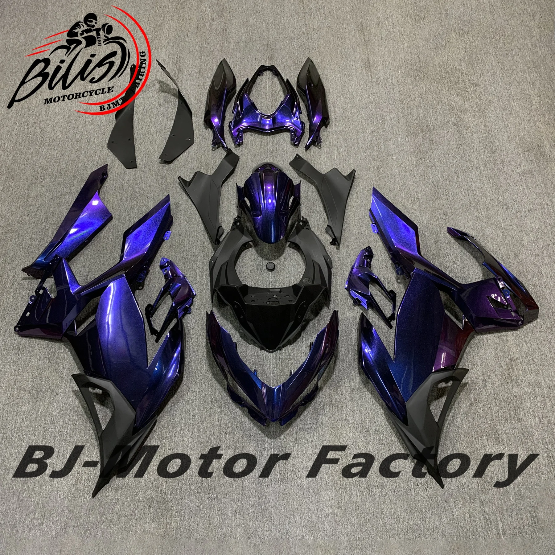 

High Quality New ABS Injection Plastics Full Fairings Kit For Ninja400 Ninja 400 2018 2019 20-23 Bodywork Set Dark Green