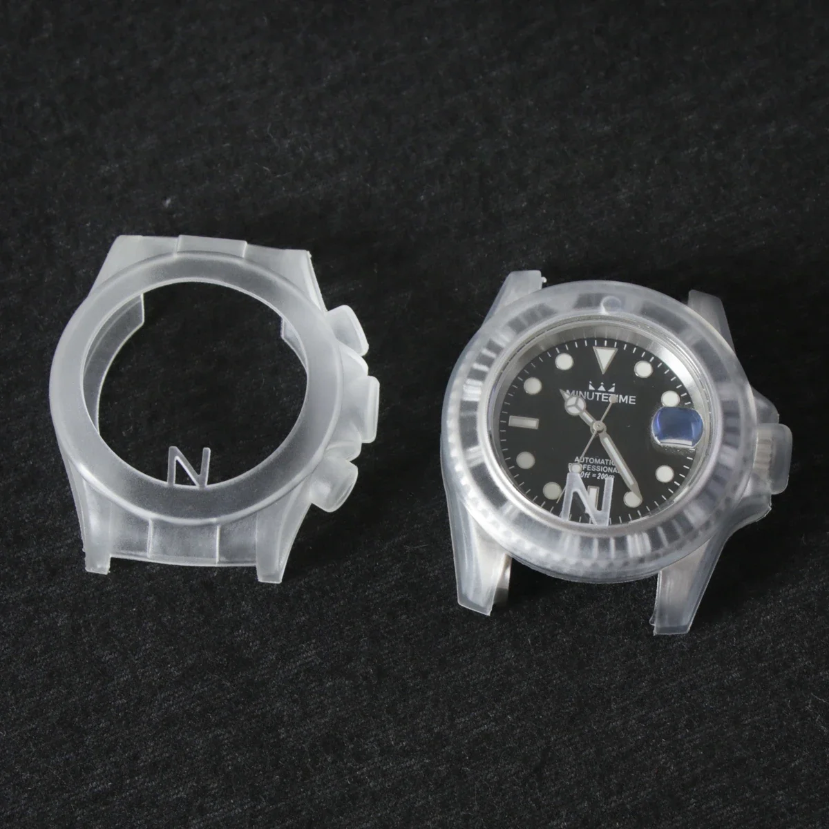 Seiko Mod Nh35 Watch Silicone Protective Case Cover Suitable for Submarine GMT Oyster Datejust 40mm Watch Protect Case