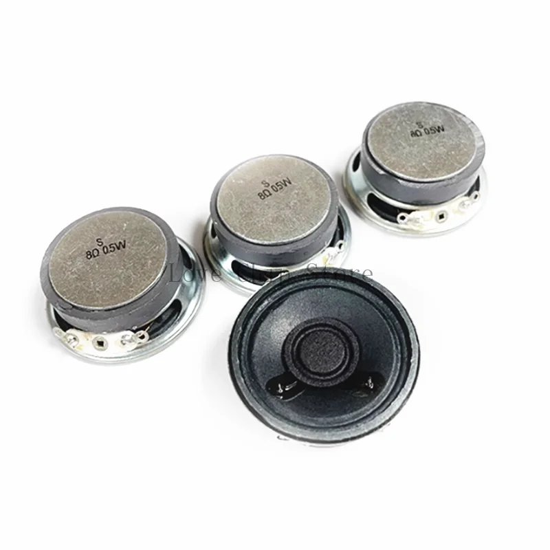 2Pcs Outer Magnetic Iron Case Mini Speaker 8 Ohms 32 ohms 0.5/1/2/3watt 0.5W 1W 3W 8R 32R Diameter 40MM 50MM 57MM LoudSpeaker