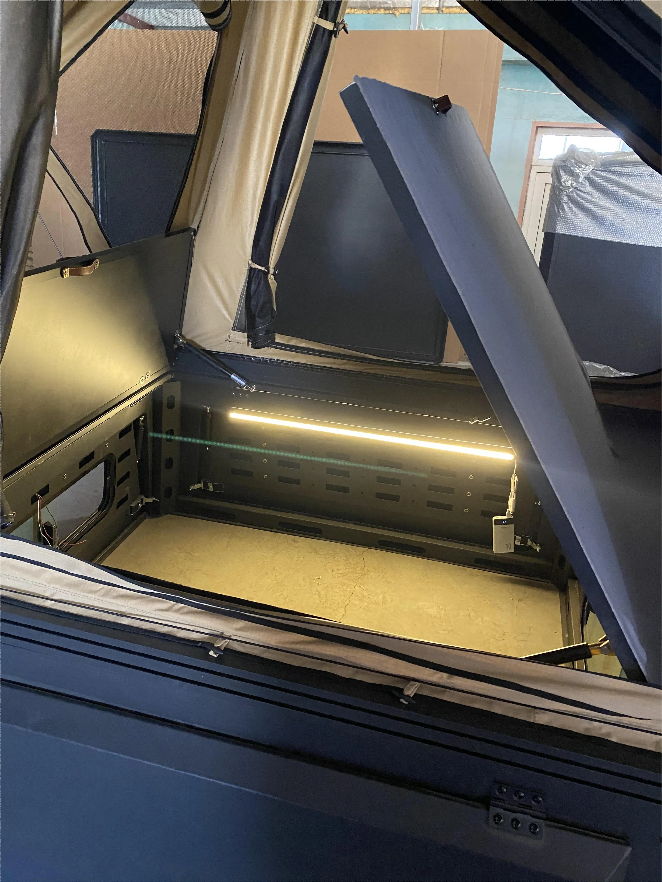 عالية الجودة تاكوما شاحنة صغيرة سرير الألومنيوم المنبثقة التخييم توبر دائم قماش النسيج الملحقات الخارجية خيمة على السطح سيارة