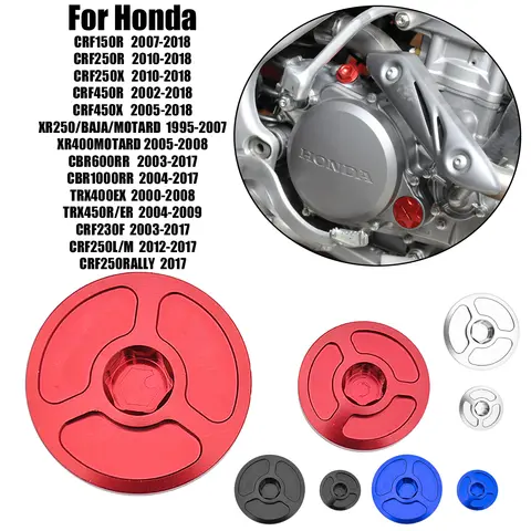 รถจักรยานยนต์สําหรับ Honda เครื่องยนต์ปลั๊ก CRF150R CRF250R CRF450R CRF450X TRX400EX CRF 150 250 450 R CBR600RR CBR1000RR TRX