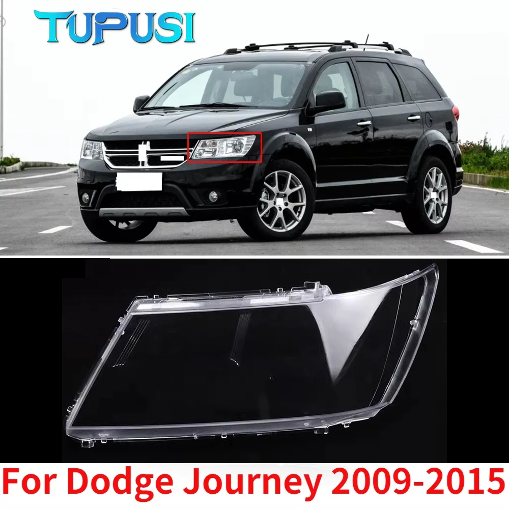 

Передний бампер, стеклянная крышка фары для Dodge Journey 09-15, крышка фары, абажур, крышка объектива фары, крышка капота