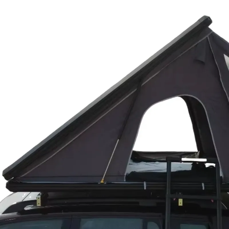 Wholesale Rooftop Tent Aluminum Car Triangle Clamshell Canvas Four-season Waterproof Quick Automatic Opening Triple Layer