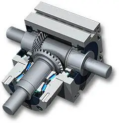 90 Degree Angle Bevel Gear Reduce Drive Gearbox