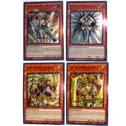 Yu Gi Oh Tyler wielki wojownik król Landia Goldfang angielskie zabawki Hobby kolekcjonerskie kolekcja gier karty Anime