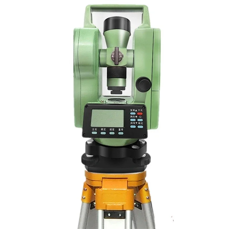 High Precision Laser Electronic Theodolite Up and Down Point 2 Second Angle Measurement Engineering Mapping Instrument