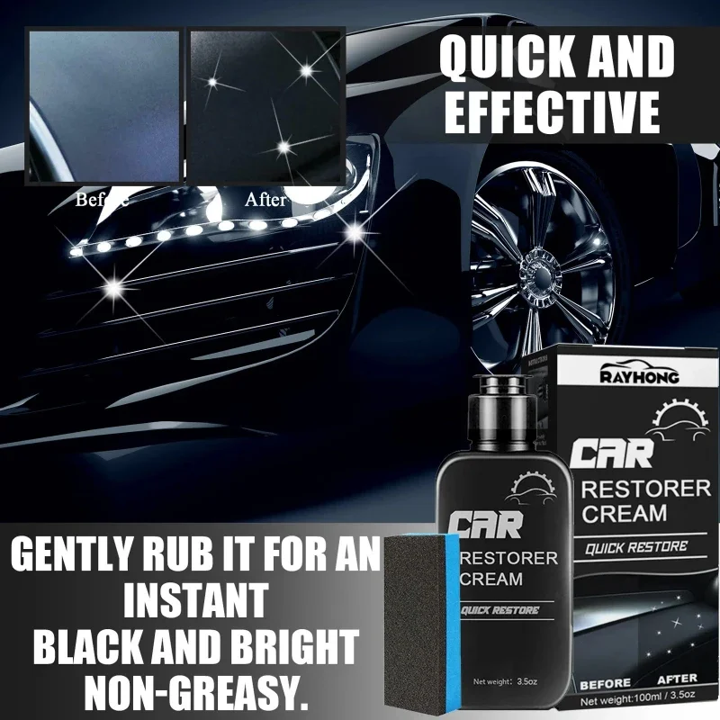 ‌Anti-Dust Car Interior Spray – Heat-Resistant Dashboard Wax & Leather Conditioning Solution