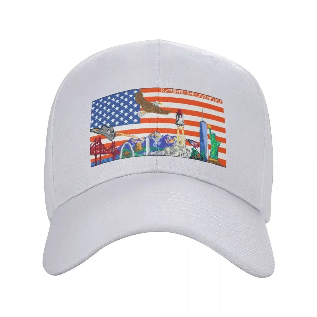 r/AmericanFlagInPlace 2022 Final Result Merch Cap baseball cap baseball man caps women rave Hood cap for men Women's