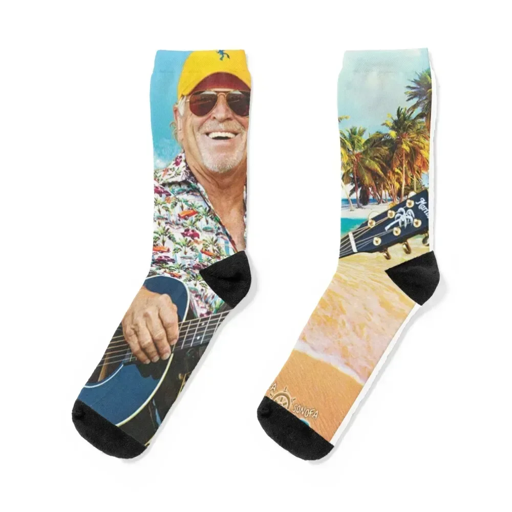 photography jimmy buffett jimmy buffett buffett, Socks Novelties hip hop Toe sports happy Women's Socks Men's