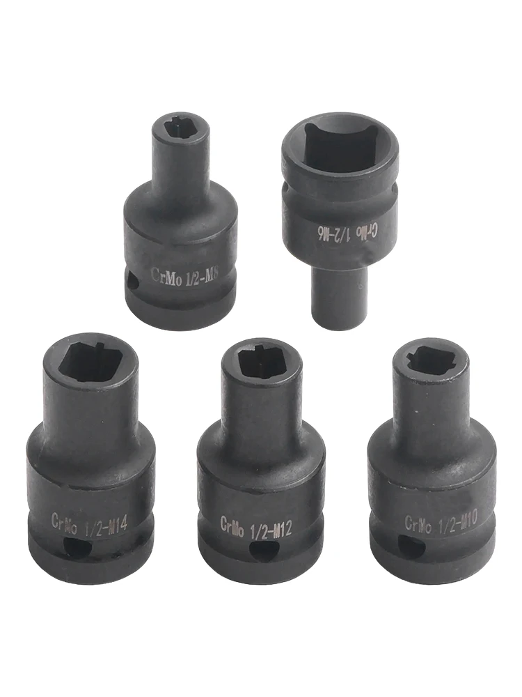 Use For Rethreading 6mm 1 2 Inch Socket Rethreading Tap Adapter Instrument Part Ratcheting Wrench Compatibility 6mm-14mm Sockets