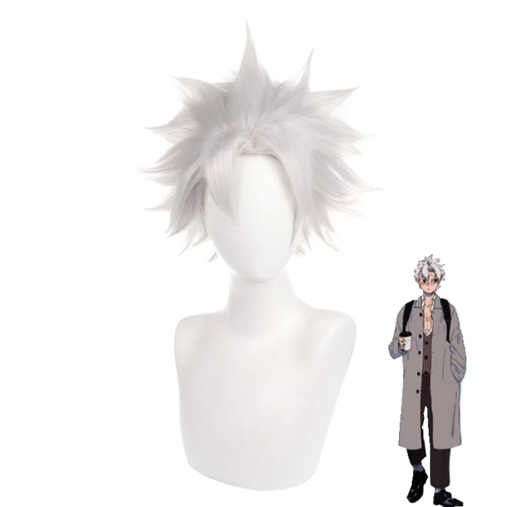 Anime Demon Slayer série perruque couverture scène jeu de rôle Kanroji Mitsuri chapeaux soirée vêtements Match cheveux accessoires perruque
