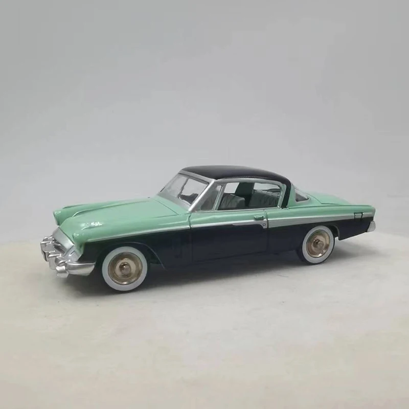 12.5CM Studebaker Coupe Car 1955 Classic Car Model Metal Die-Cast & Toy Vehicle Adult Fans Collection Gift 43002