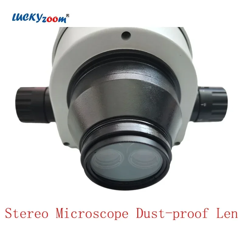 5MM Thickness Auxiliary Barlow Len 48MM Dia Objective Len For Stereo Microscope Dust Smoke Oil proof Protective Glass