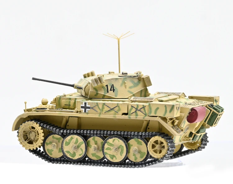 75037 1/72 German No. 2 tank model reconnaissance type  Finished product collection model