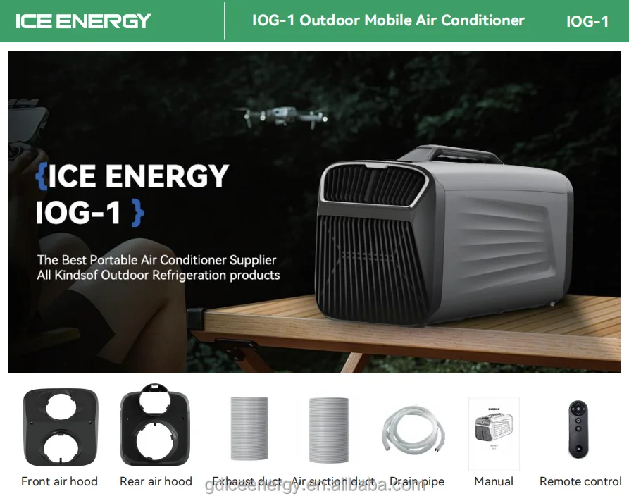 5200BTU Small Cold and Warm Portable Air Conditioner Solar AC Air Conditioner for 110V 220V Camping Air Conditioner
