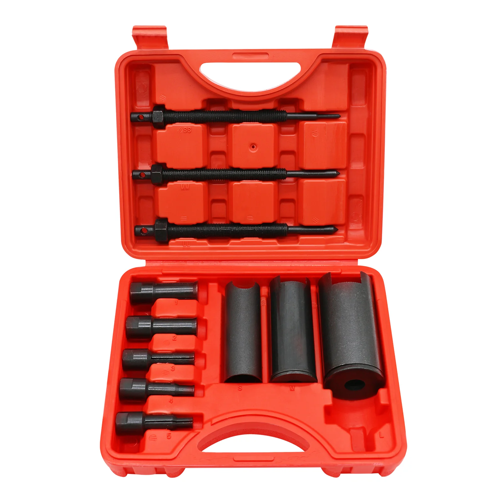 13 PCS Wheel Hub Bearing Extractor Removal Tool Kit for Car Motorcycle Bicycle Scooter - Complete Disassembly Puller Set