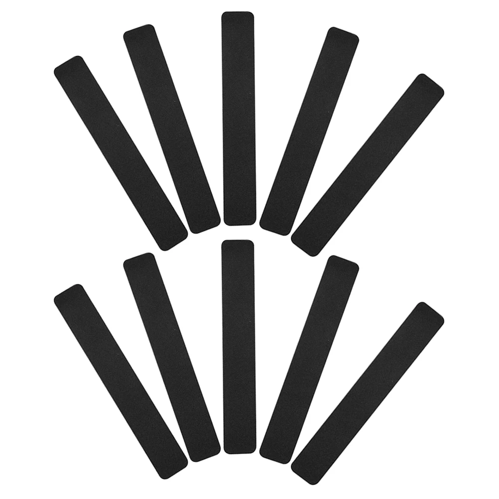 

10pcs Felt Message Board Record Accessories Cone Holder Drawstring Ends for Hoodies Turntable Pad Player Mat Platter Black