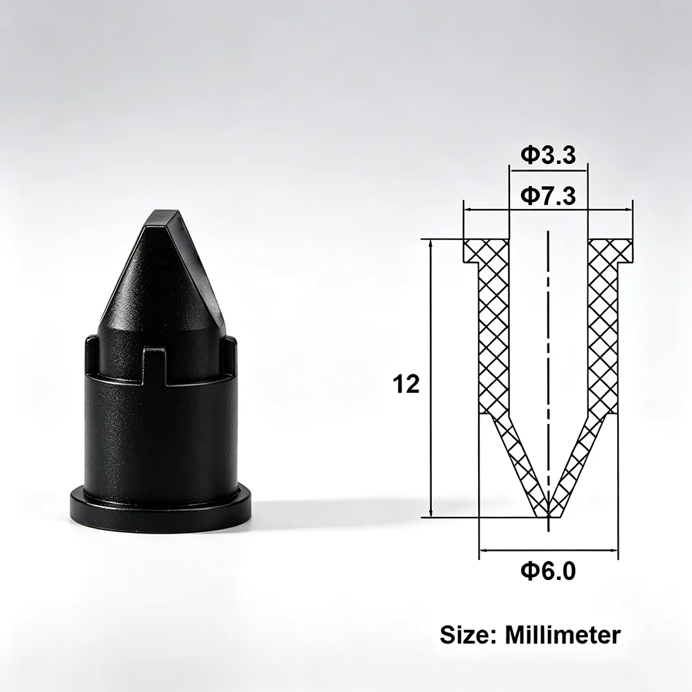10PCS Mini Silicone Rubber Duckbill Valve