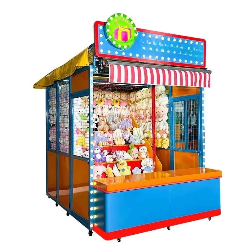 Wooden one-stop indoor theater outdoor carnival game booth