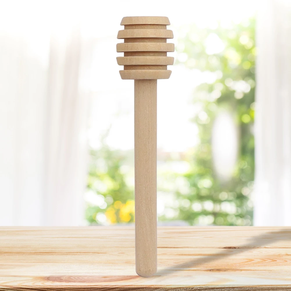 Wooden Honey Dipper Stick Honey Sticks Small Honey Spoon Sticks Dispense Drizzle Honey Wedding Party Favors for Honey