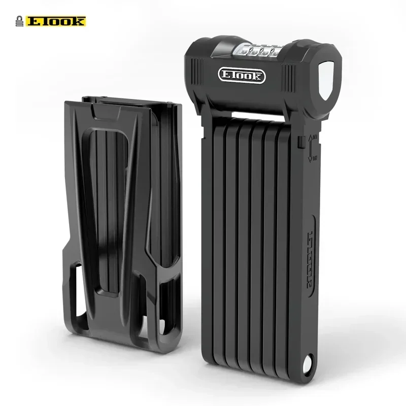 ETOOK New Design Anti-theft Security Code Bike Lock Fold Cycling 4 Digit Combination Bicycle Lock