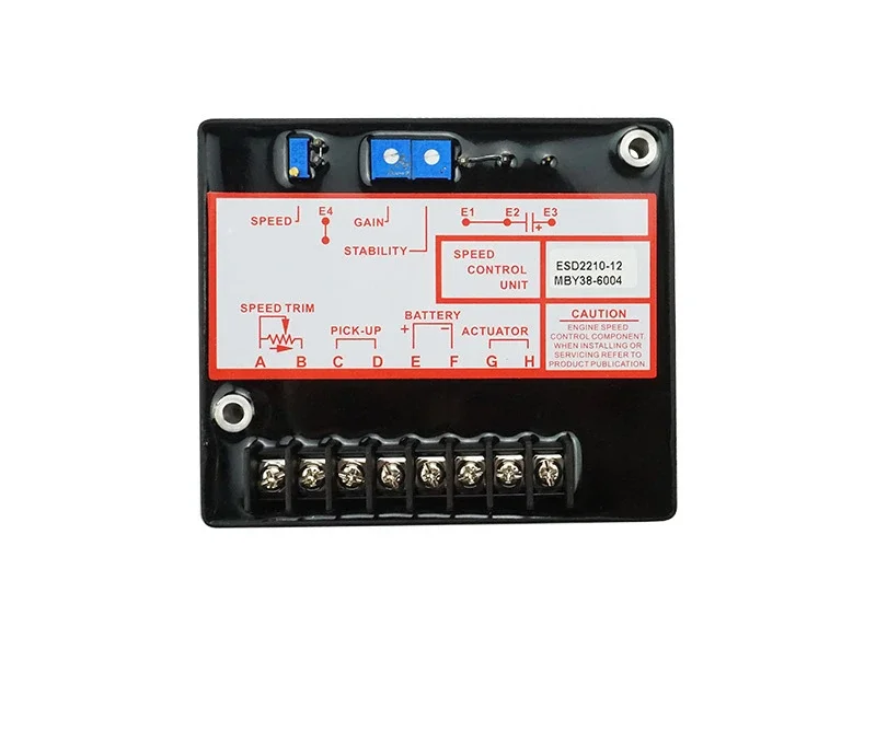 ESD2210-12/24 Speed Controller Generator Set Speed Control Board