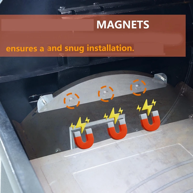 Heat Deflectors For Pit Boss - Heat Deflector Module For Pit Boss - Improved Heat Distribution For Uniform Heat Durable